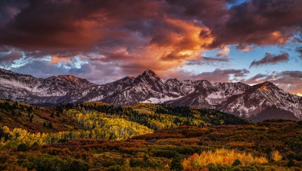 Colorado San Juan Mountains ouray camping