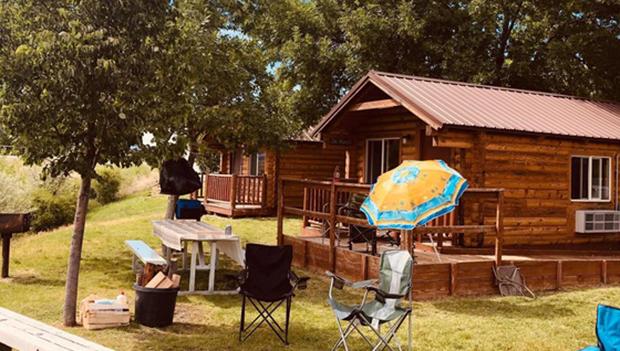 Cabins at Hyrum Lake State Park