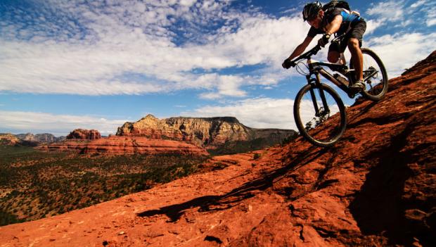 Mountain Biking in Moab, Utah