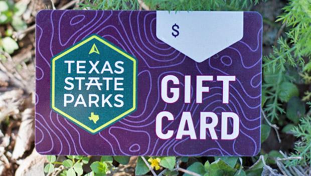 Texas State Parks Gift Card