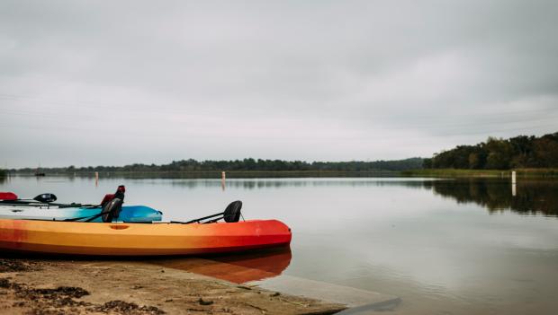 Canoeing at KOA campgrounds near Austin